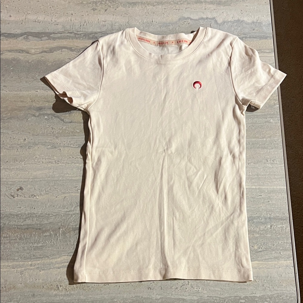 Marine Serre Biege T Shirt 100% Authentic